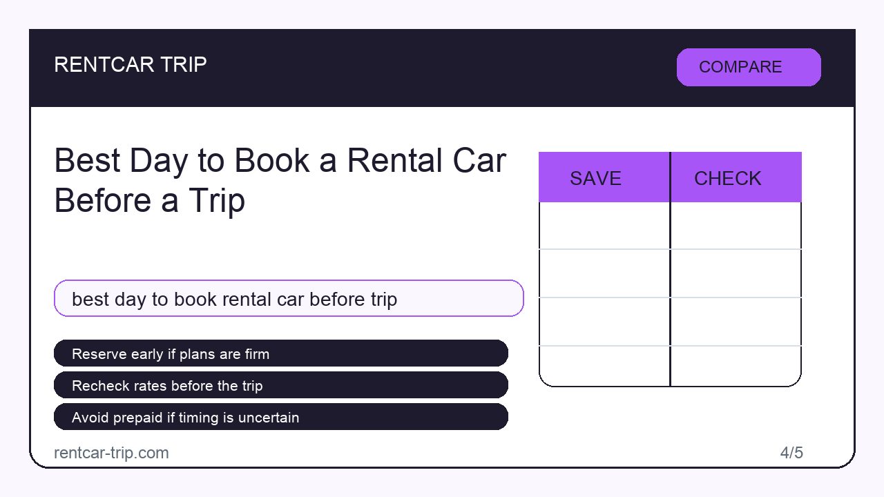 Comparing airport versus city rental car pickup costs before booking