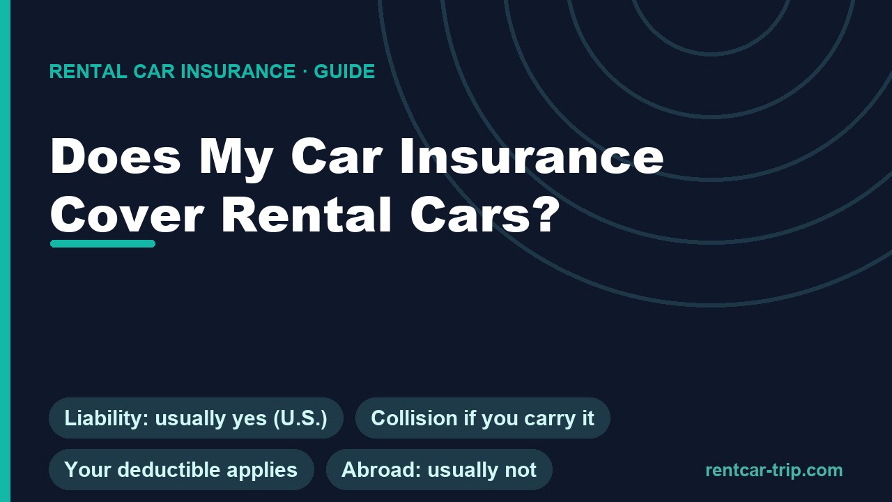 Does My Car Insurance Cover Rental Cars? guide hero image