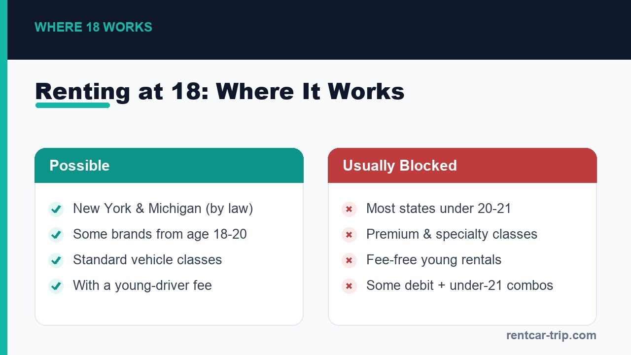 Renting at 18: where it works